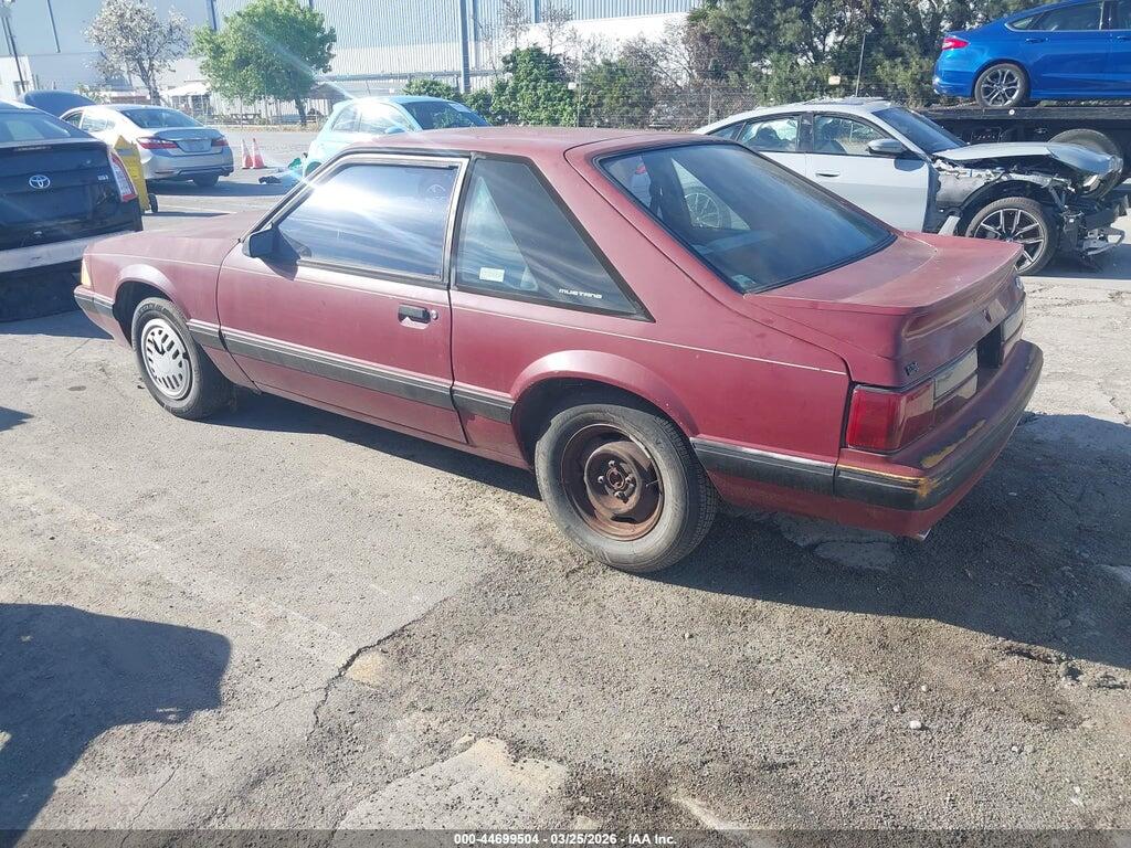 1FABP41A0KF126593 1989 FORD MUSTANG photo no. 3