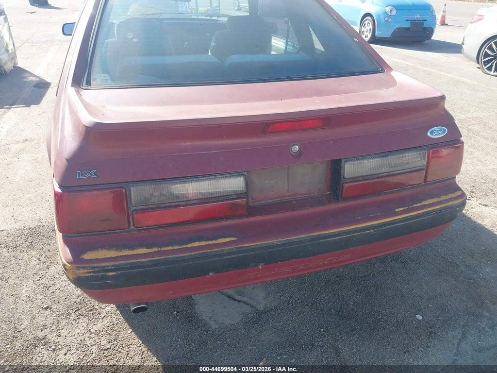 1FABP41A0KF126593 1989 FORD MUSTANG photo no. 6