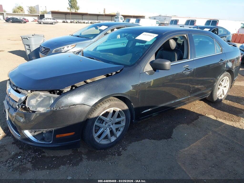 3FAHP0JA0AR168136 2010 FORD FUSION photo no. 2
