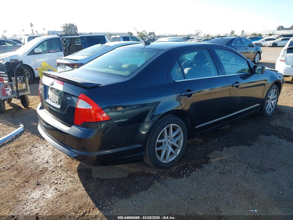 3FAHP0JA0AR168136 2010 FORD FUSION photo no. 4