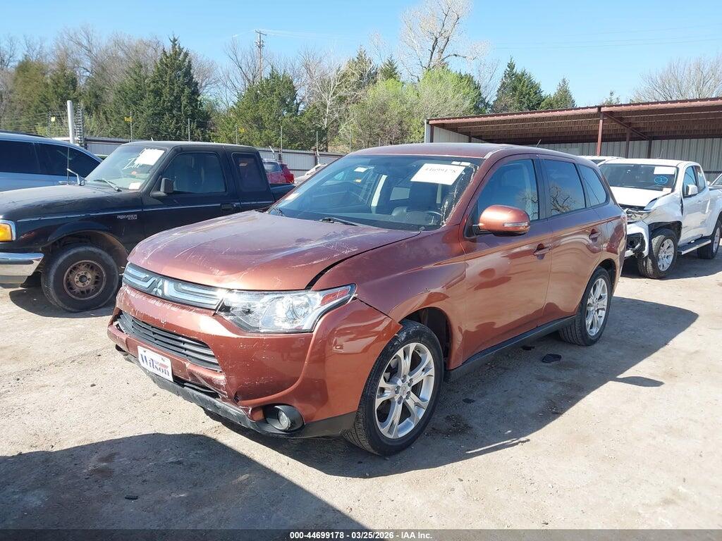 JA4AD3A34EZ012085 2014 MITSUBISHI OUTLANDER photo no. 2