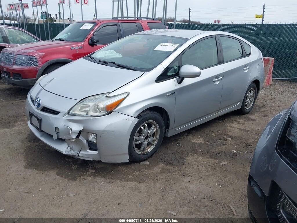 JTDKN3DU4A0109135 2010 TOYOTA PRIUS photo no. 2