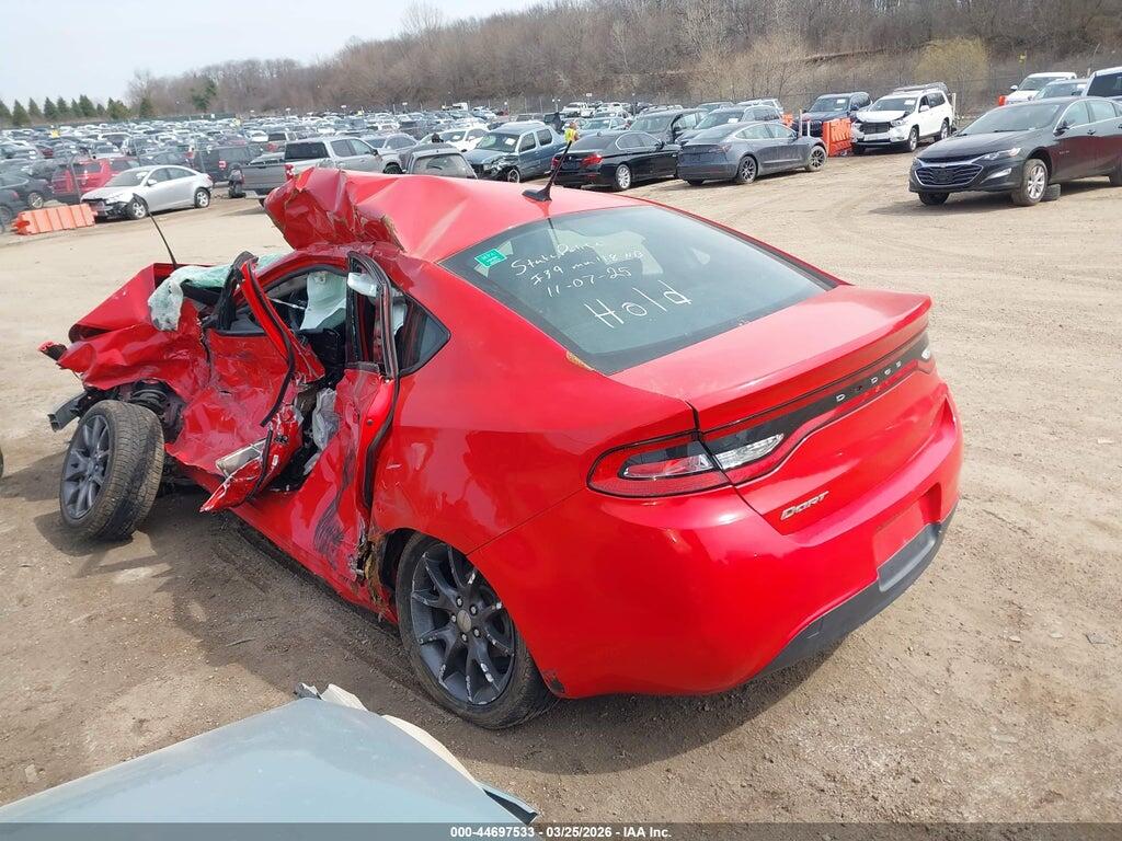 1C3CDFAA3GD625575 2016 DODGE DART photo no. 3