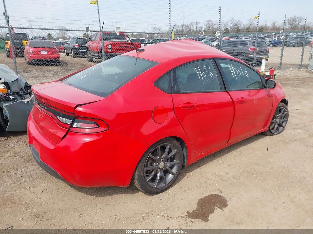 1C3CDFAA3GD625575 2016 DODGE DART photo no. 4