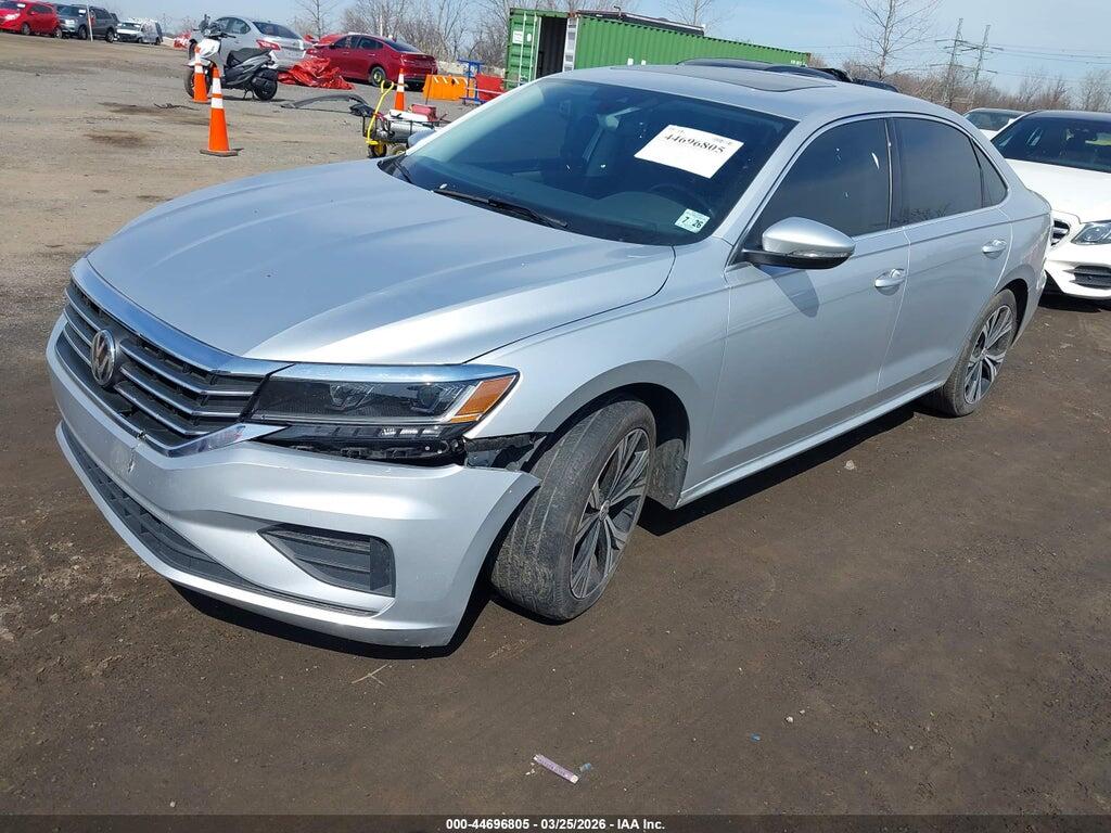 1VWSA7A38MC015208 2021 VOLKSWAGEN PASSAT photo no. 2