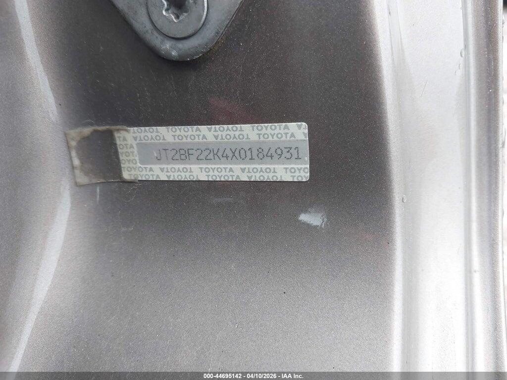 JT2BF22K4X0184931 1999 TOYOTA CAMRY photo no. 9