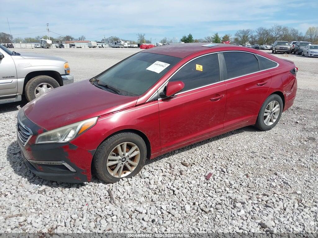 5NPE24AF3FH232680 2015 HYUNDAI SONATA photo no. 2