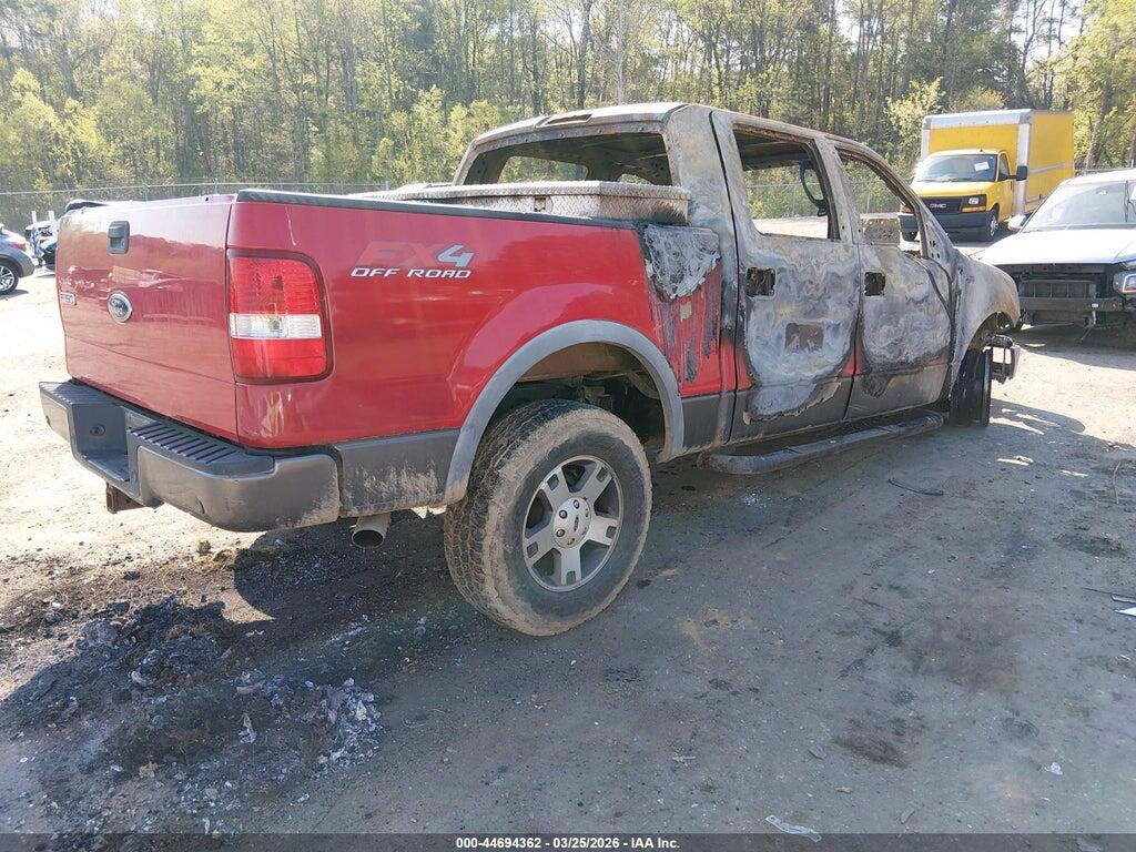 1FTPW14545FB27721 2005 FORD F-150 photo no. 4