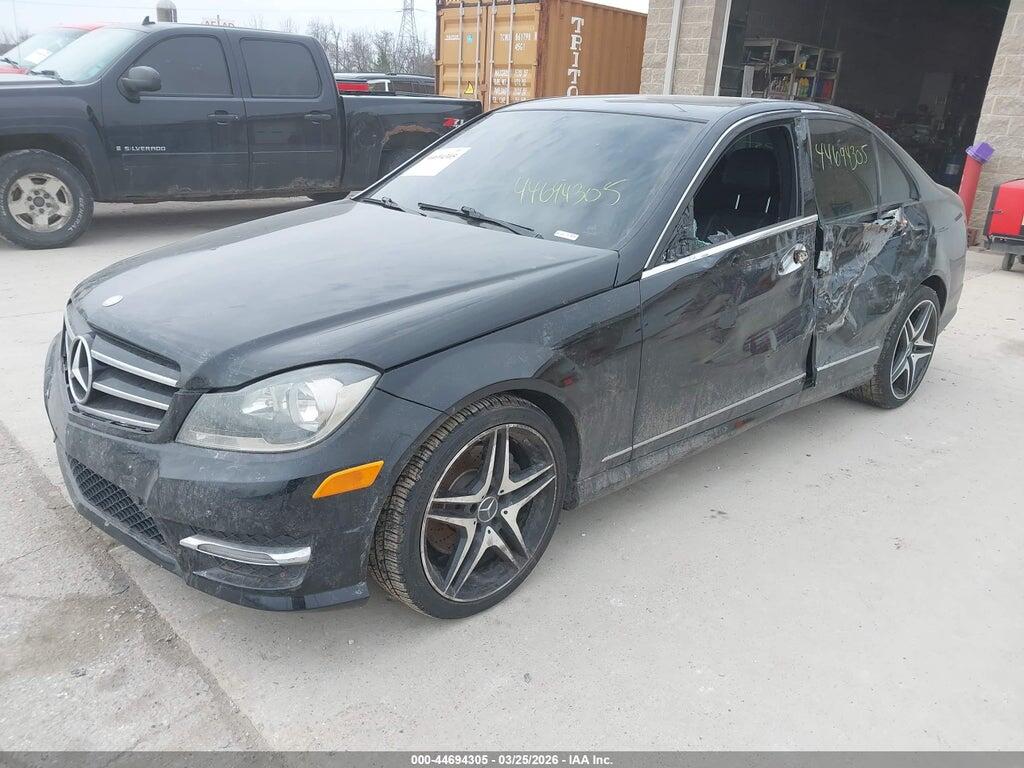 WDDGF8AB3ER303259 2014 MERCEDES-BENZ C 300 photo no. 2