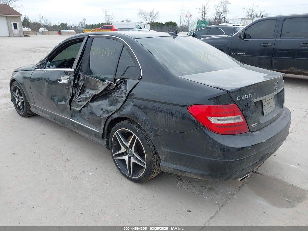 WDDGF8AB3ER303259 2014 MERCEDES-BENZ C 300 photo no. 3