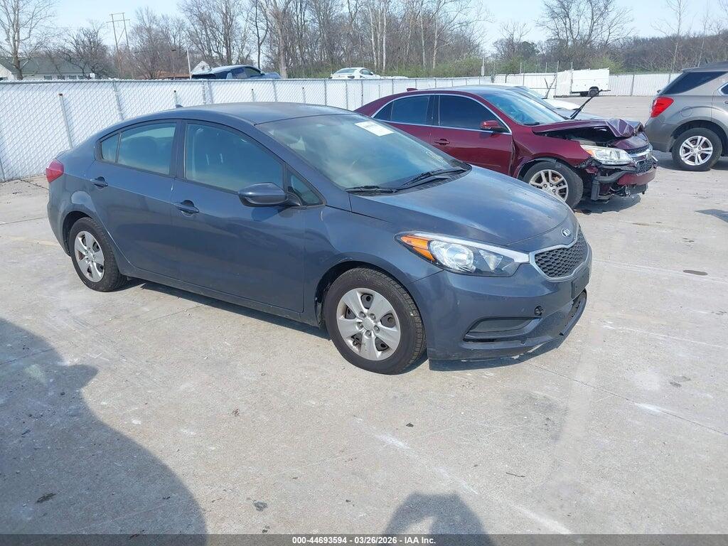 KNAFK4A64G5611349 2016 KIA FORTE photo no. 1