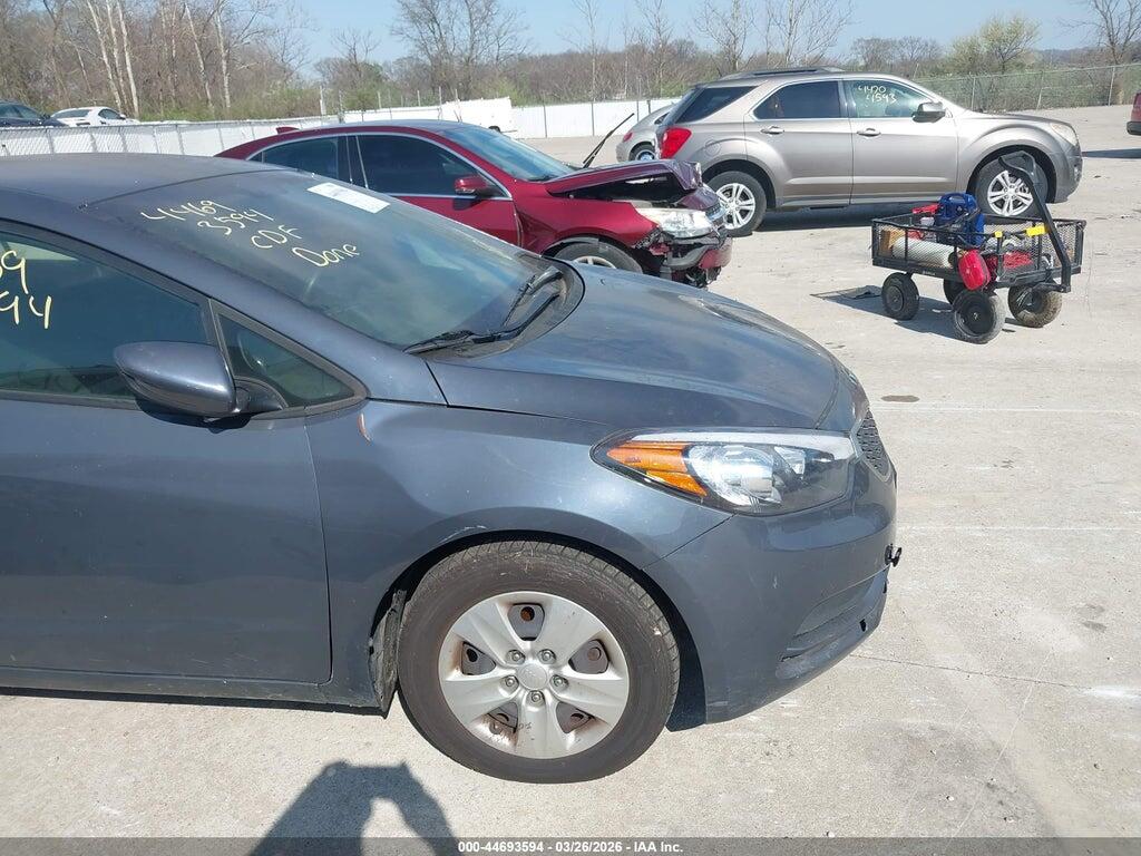 KNAFK4A64G5611349 2016 KIA FORTE photo no. 12