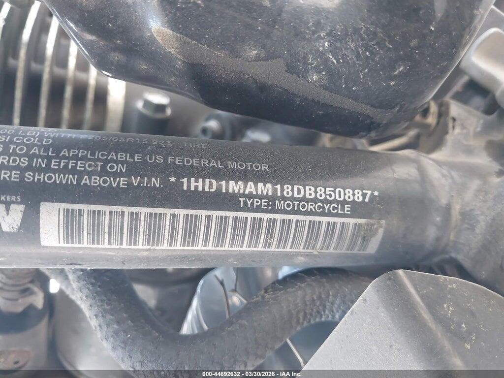 1HD1MAM18DB850887 2013 HARLEY-DAVIDSON FLHTCUTG photo no. 10