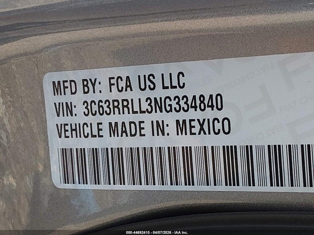 3C63RRLL3NG334840 2022 RAM 3500 photo no. 8