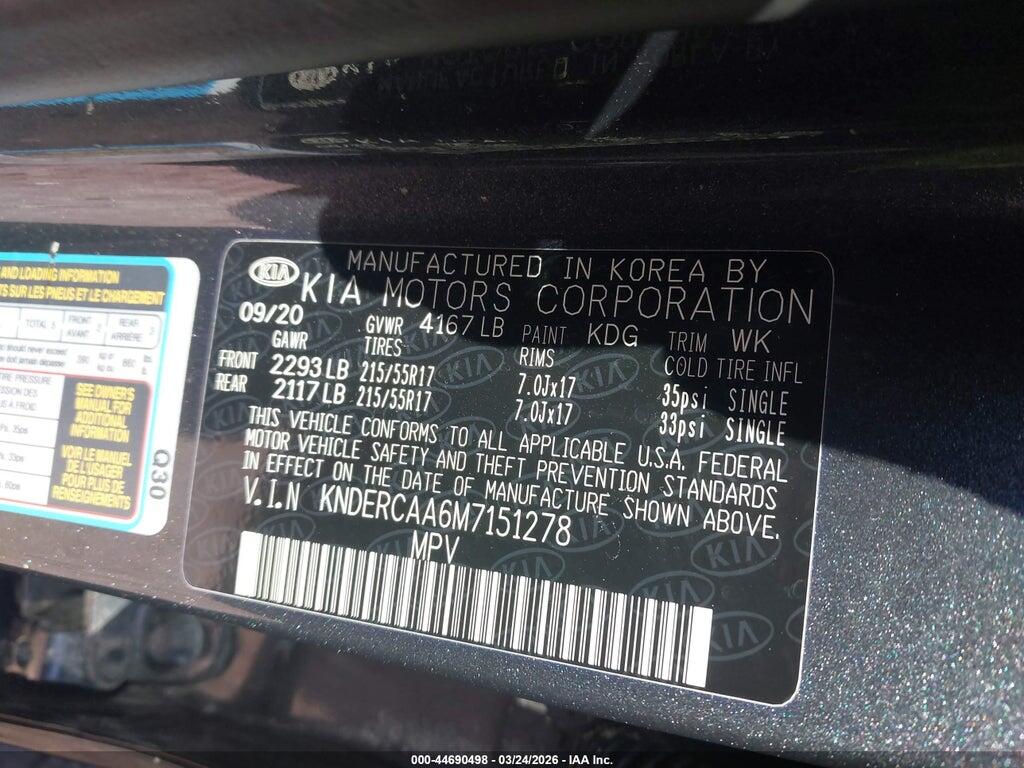 KNDERCAA6M7151278 2021 KIA SELTOS photo no. 9