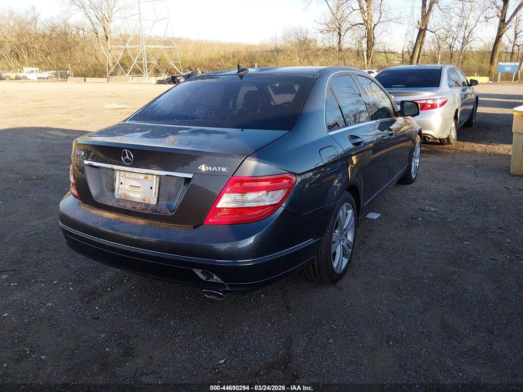 WDDGF81X78F110310 2008 MERCEDES-BENZ C 300 photo no. 4