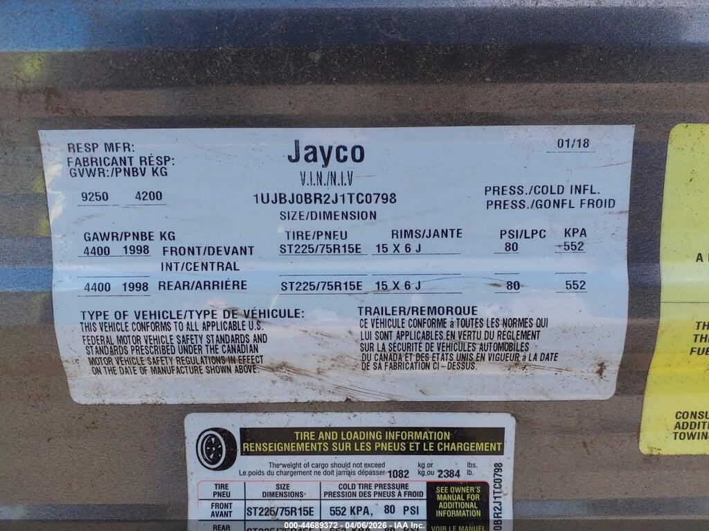 1UJBJ0BR2J1TC0798 2018 JAYCO 28B photo no. 9