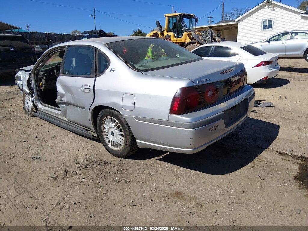 2G1WF55E929342283 2002 CHEVROLET IMPALA photo no. 3