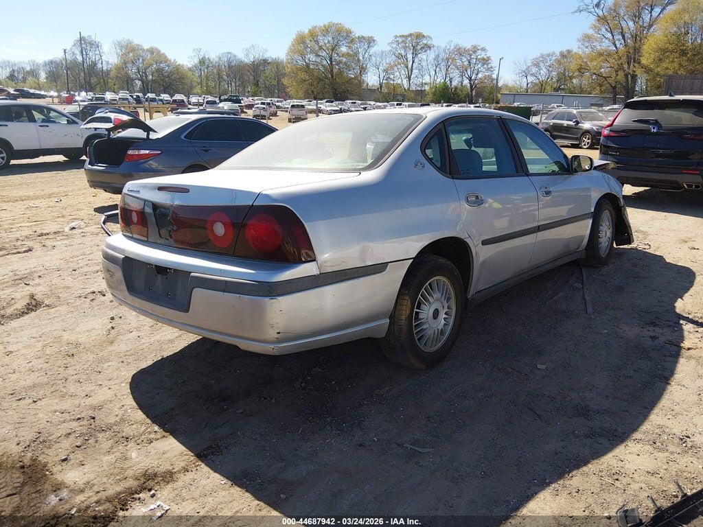 2G1WF55E929342283 2002 CHEVROLET IMPALA photo no. 4