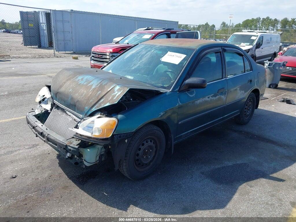 2HGES15102H602288 2002 HONDA CIVIC photo no. 2