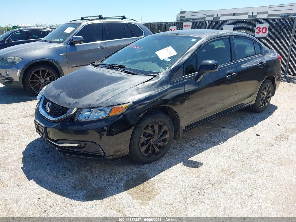 2HGFB2F56DH516742 2013 HONDA CIVIC photo no. 2