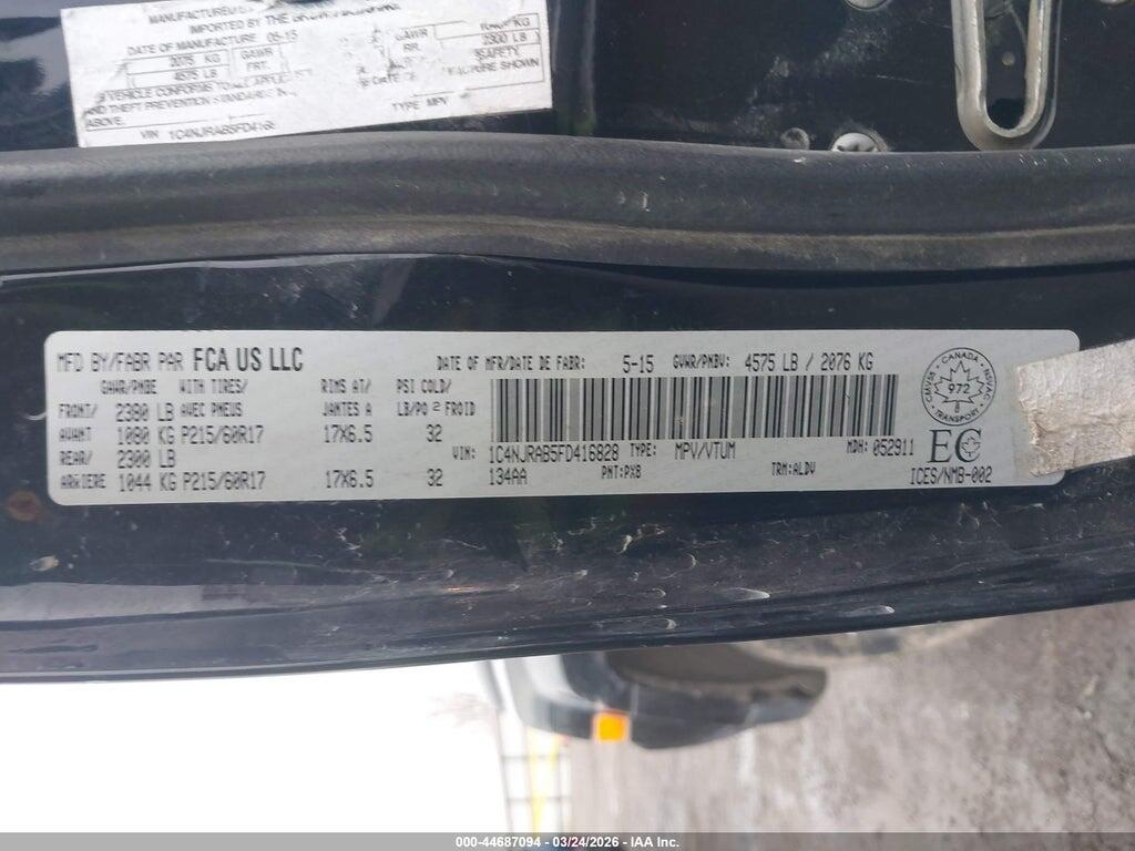 1C4NJRAB5FD416828 2015 JEEP PATRIOT photo no. 9