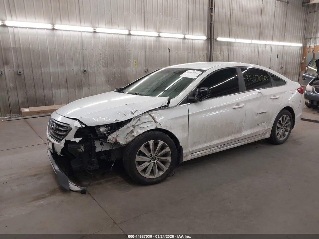 5NPE34AF1GH345879 2016 HYUNDAI SONATA photo no. 2