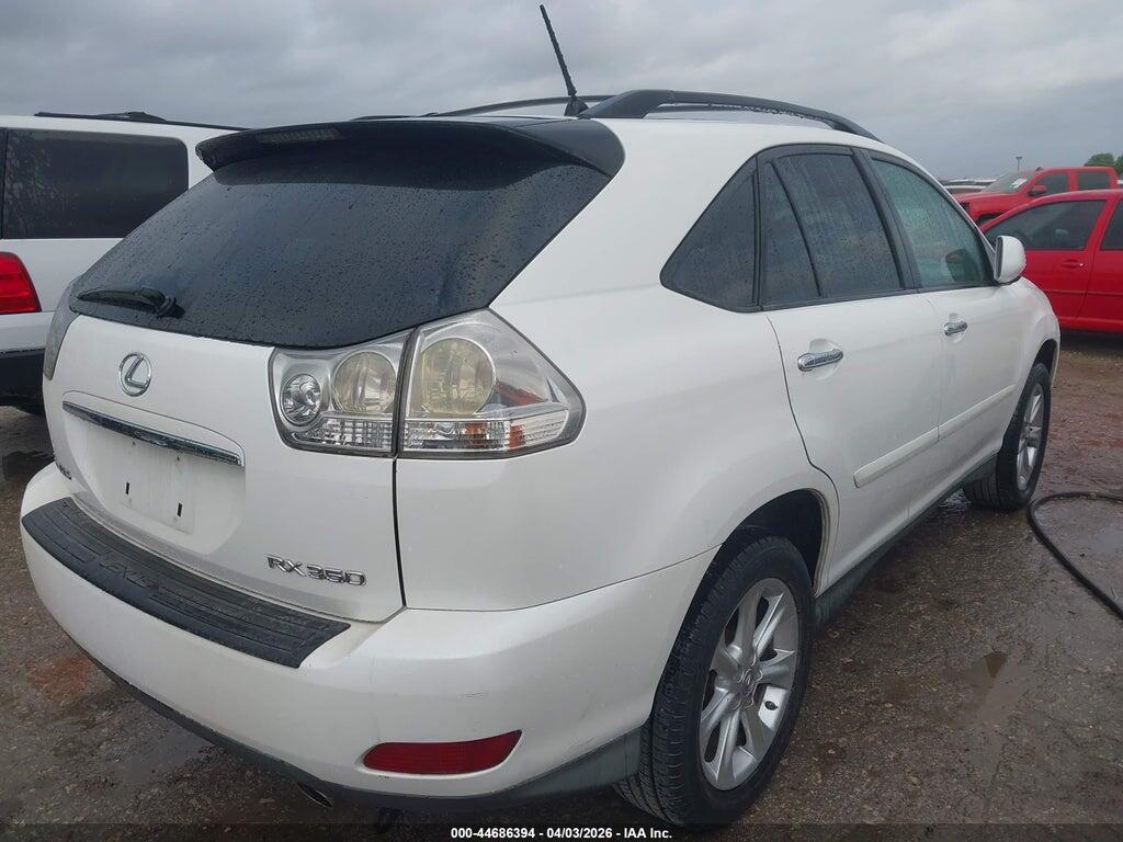 2T2GK31U49C077920 2009 LEXUS RX 350 photo no. 4