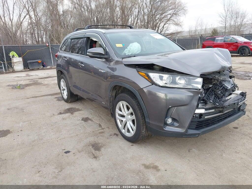 5TDDGRFH9KS076377 2019 TOYOTA HIGHLANDER HYBRID photo no. 1