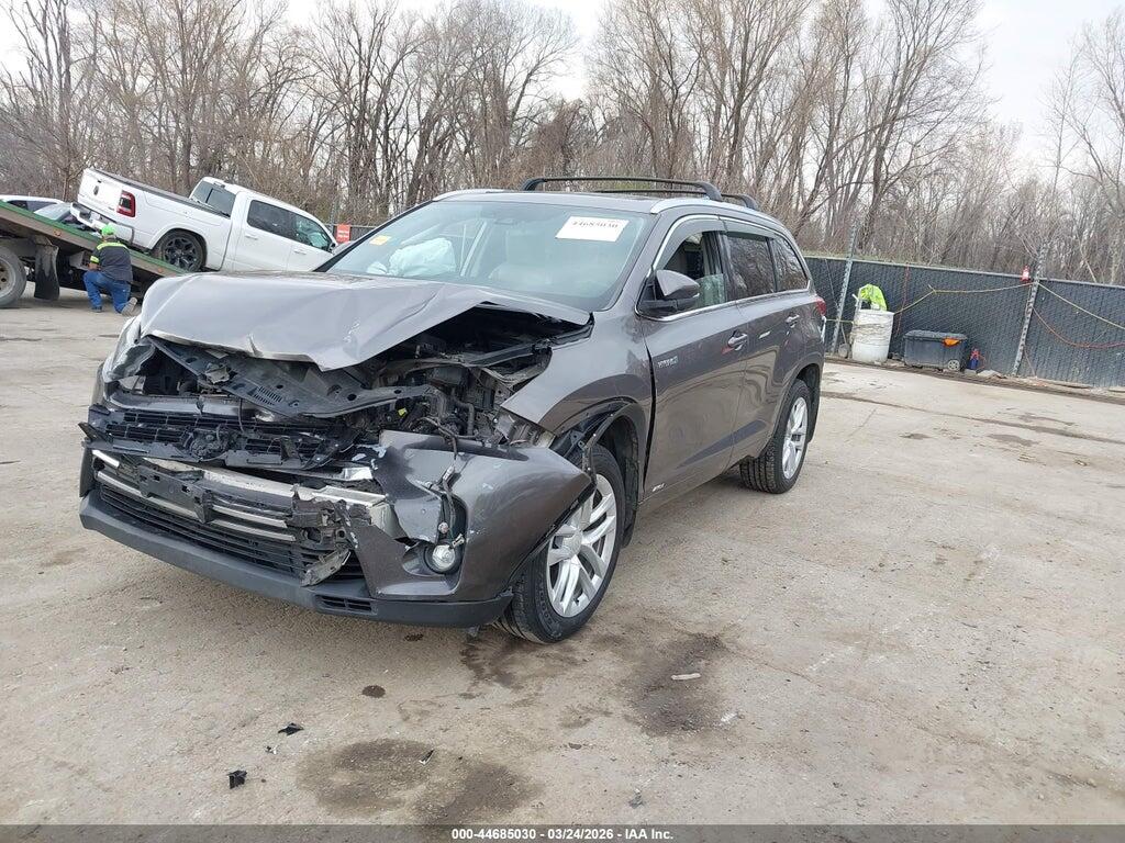 5TDDGRFH9KS076377 2019 TOYOTA HIGHLANDER HYBRID photo no. 2