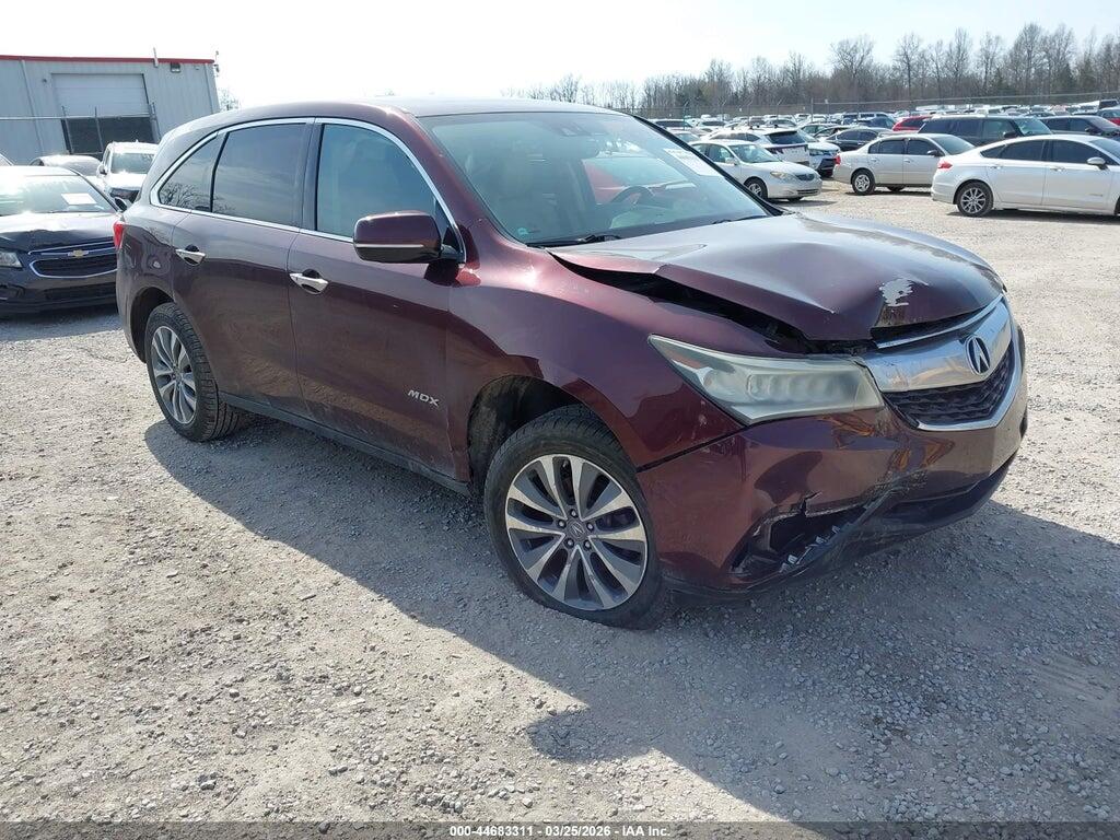 5FRYD4H45EB040622 2014 ACURA MDX photo no. 1