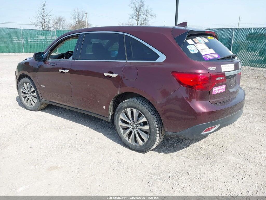 5FRYD4H45EB040622 2014 ACURA MDX photo no. 3