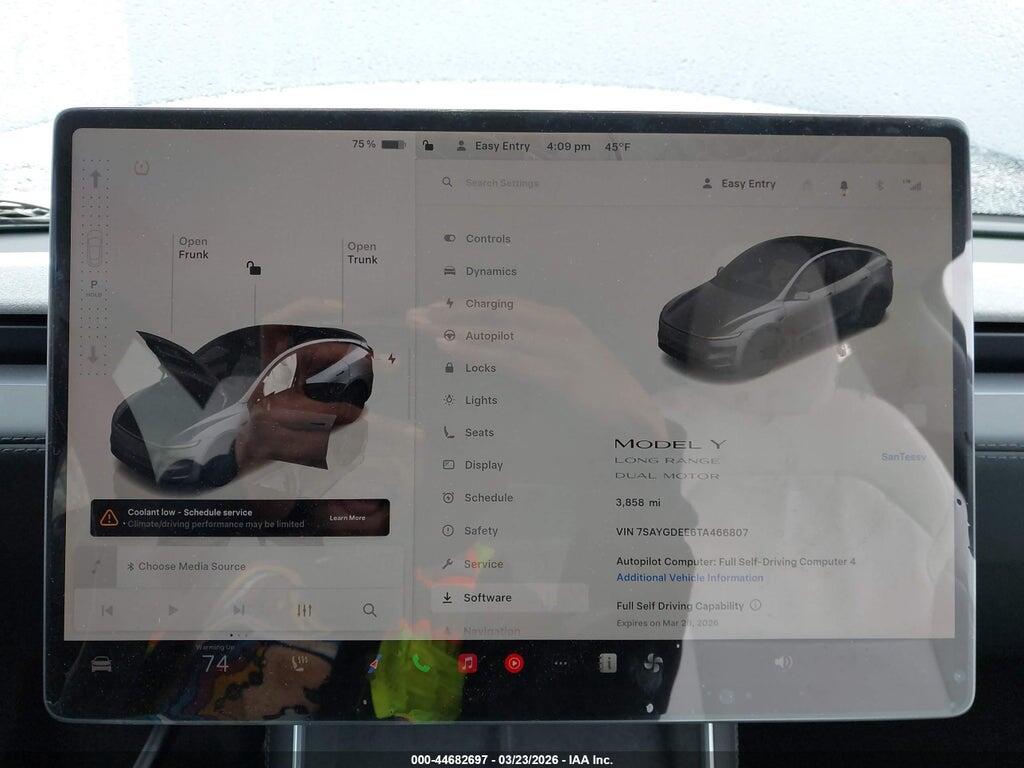7SAYGDEE6TA466807 2026 TESLA MODEL Y photo no. 7