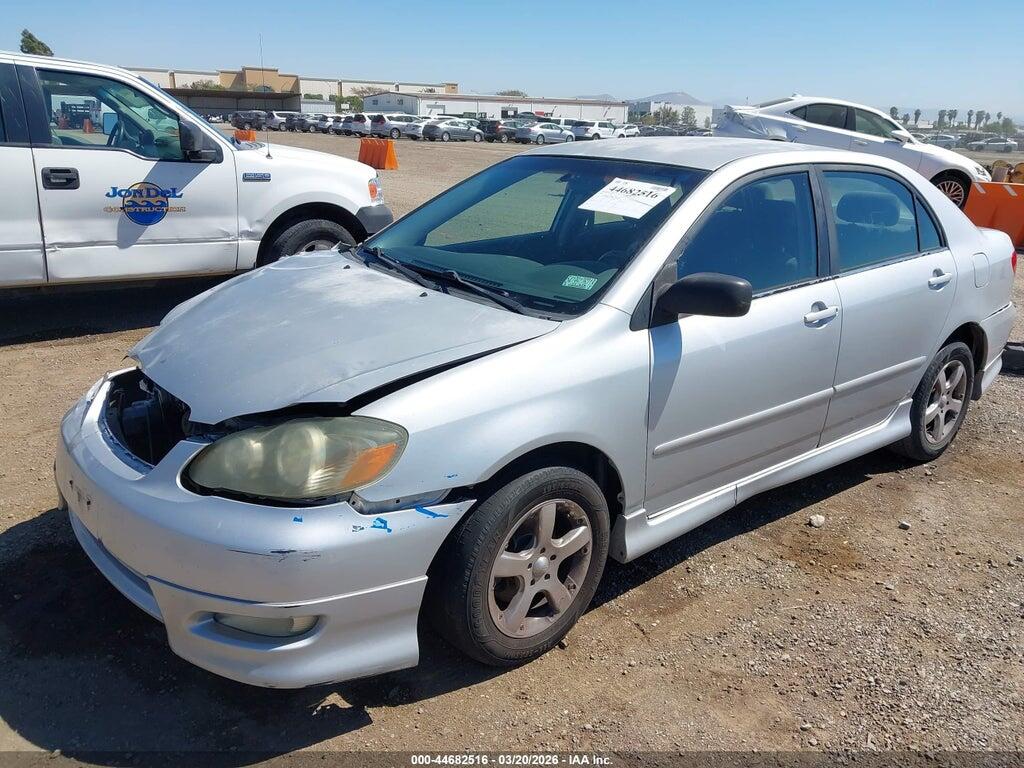 1NXBR32E85Z483757 2005 TOYOTA COROLLA photo no. 2