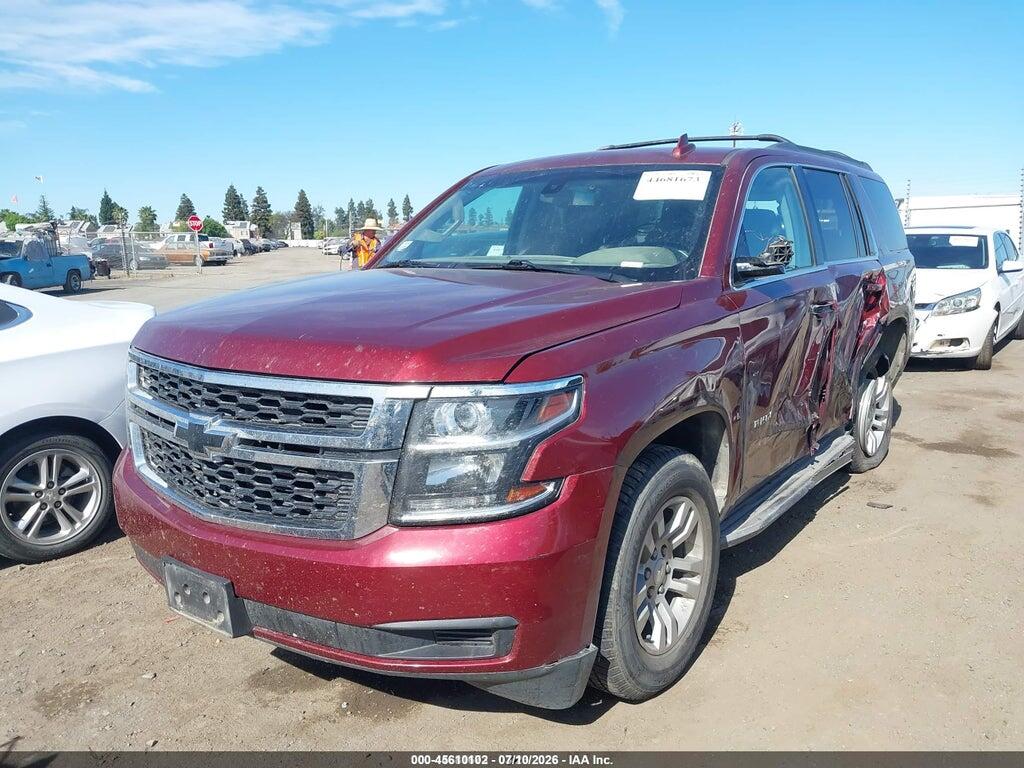 1GNSCAEC4KR400836 2019 CHEVROLET TAHOE photo no. 2