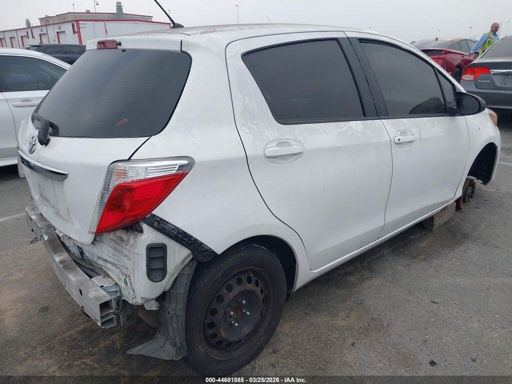 JTDKTUD32DD544543 2013 TOYOTA YARIS photo no. 4