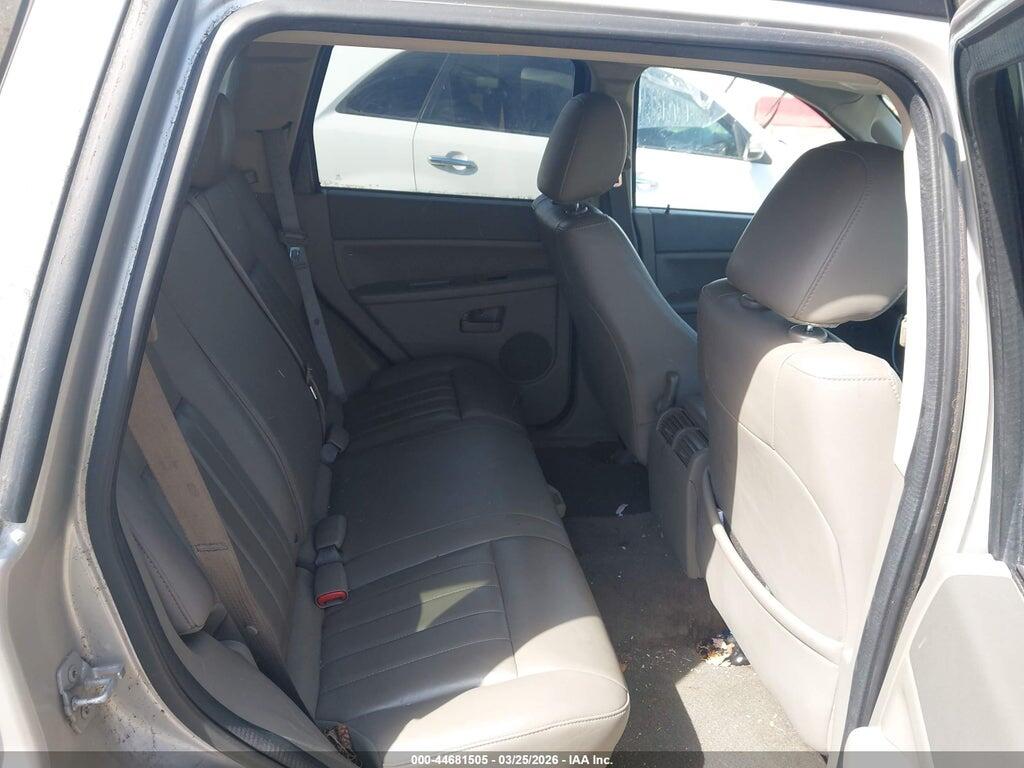 1J8HR48P87C689224 2007 JEEP GRAND CHEROKEE photo no. 8