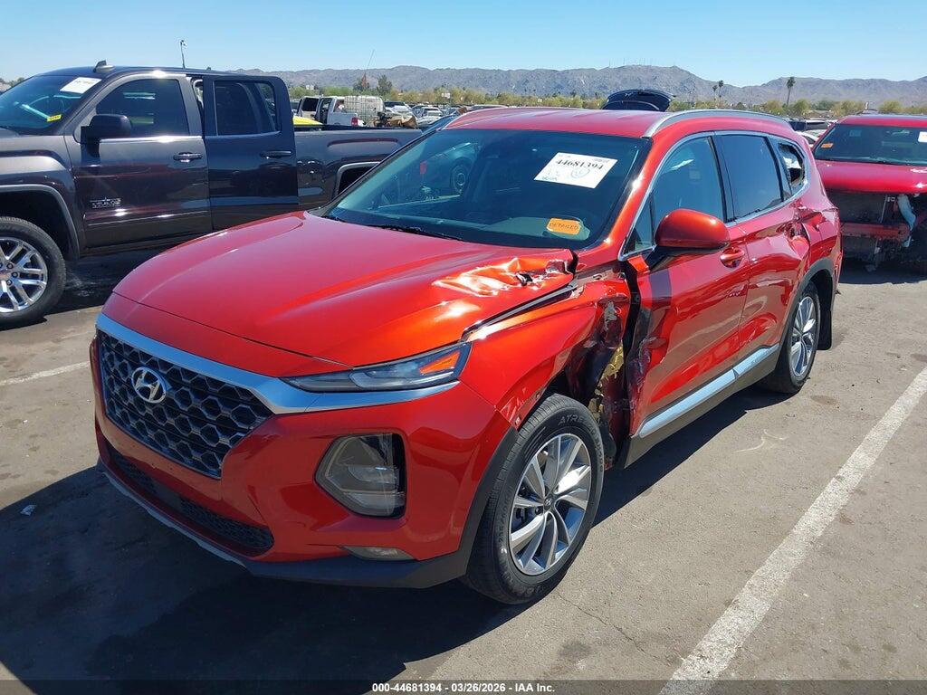 5NMS33AD2LH201325 2020 HYUNDAI SANTA FE photo no. 2
