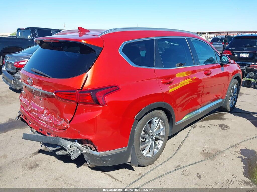 5NMS33AD2LH201325 2020 HYUNDAI SANTA FE photo no. 4