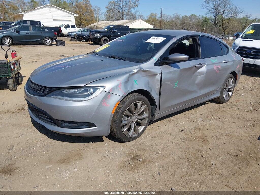 1C3CCCBB6FN696481 2015 CHRYSLER 200 photo no. 2
