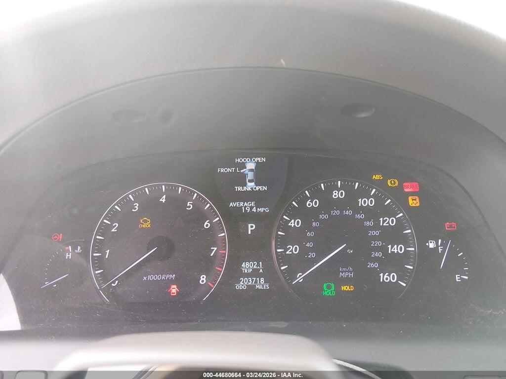 JTHDL1EF9A5002103 2010 LEXUS LS 460 photo no. 7