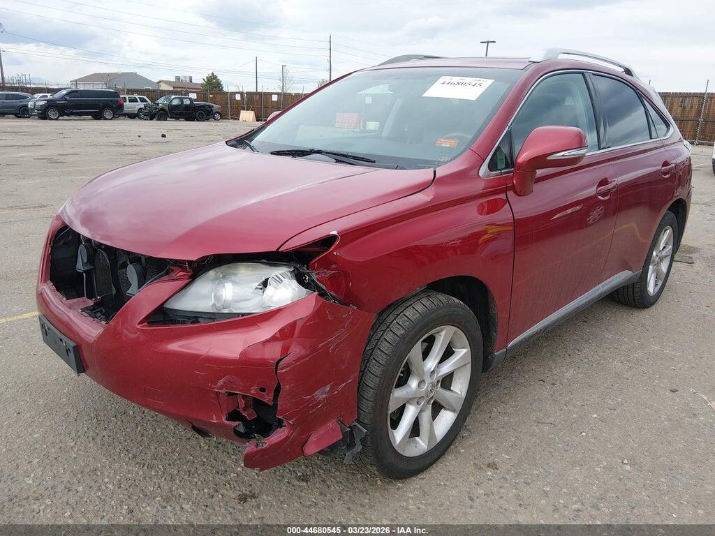 2T2BK1BA6AC057305 2010 LEXUS RX 350 photo no. 2