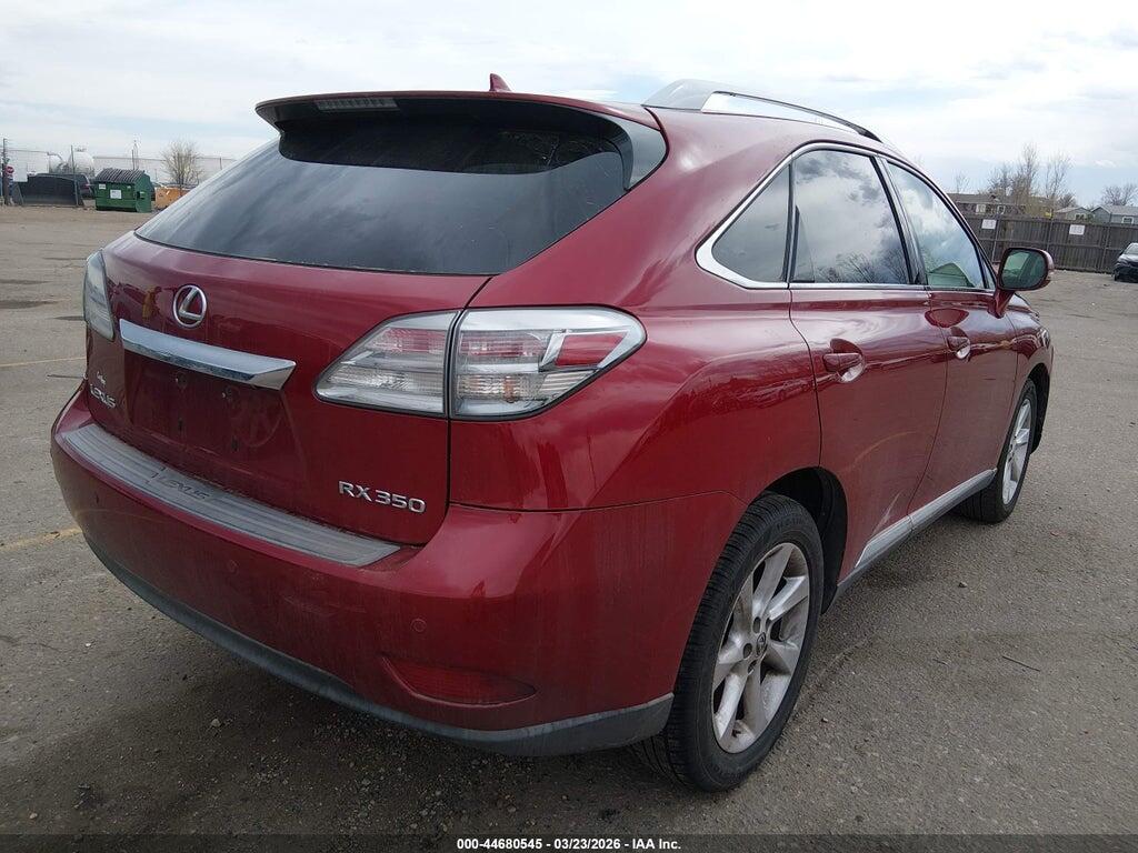 2T2BK1BA6AC057305 2010 LEXUS RX 350 photo no. 4