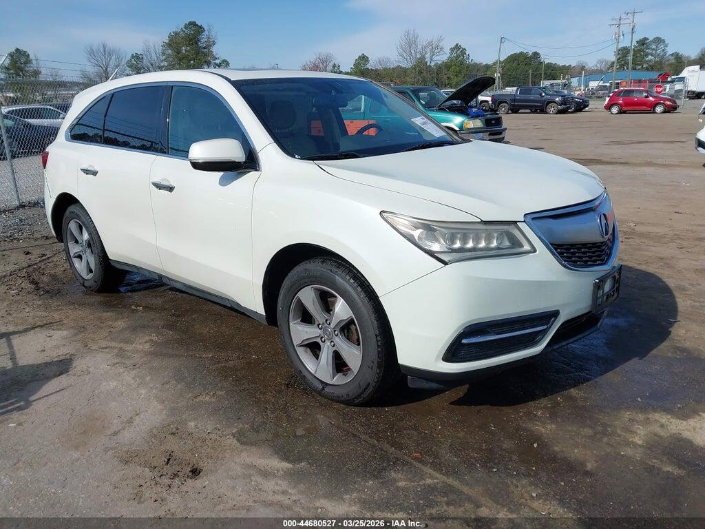 5FRYD4H28FB011356 2015 ACURA MDX photo no. 1