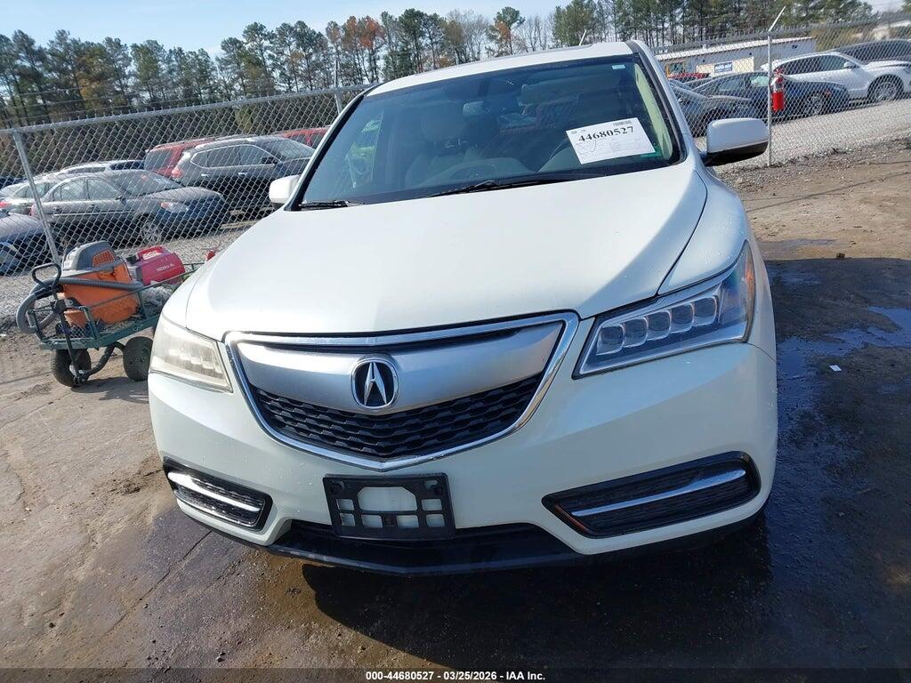 5FRYD4H28FB011356 2015 ACURA MDX photo no. 12