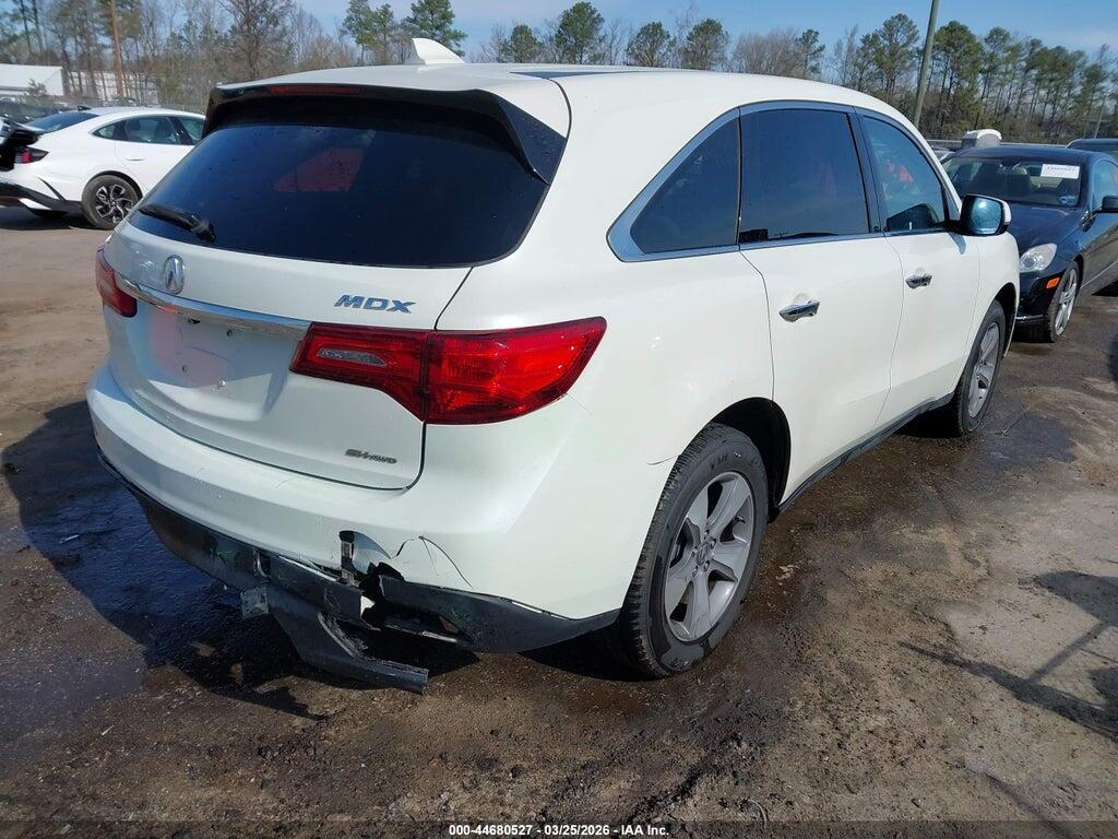5FRYD4H28FB011356 2015 ACURA MDX photo no. 4