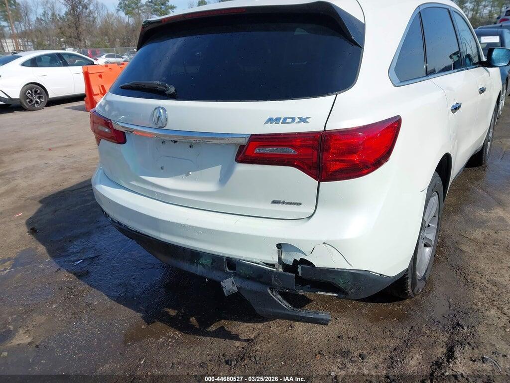 5FRYD4H28FB011356 2015 ACURA MDX photo no. 6