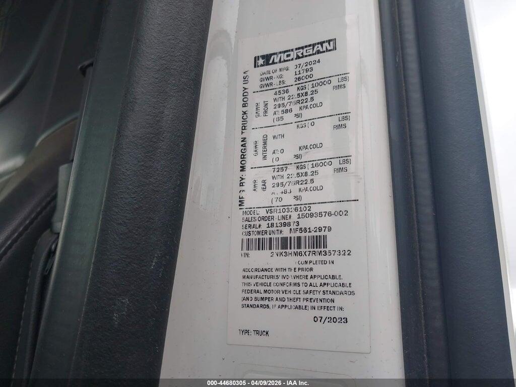 2NK3HM6X7RM357322 2024 KENWORTH T280 photo no. 8