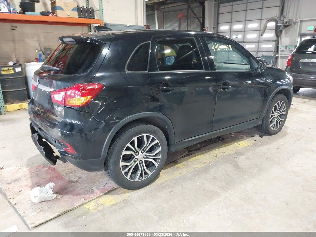 JA4AP3AW5JZ036827 2018 MITSUBISHI OUTLANDER SPORT photo no. 4