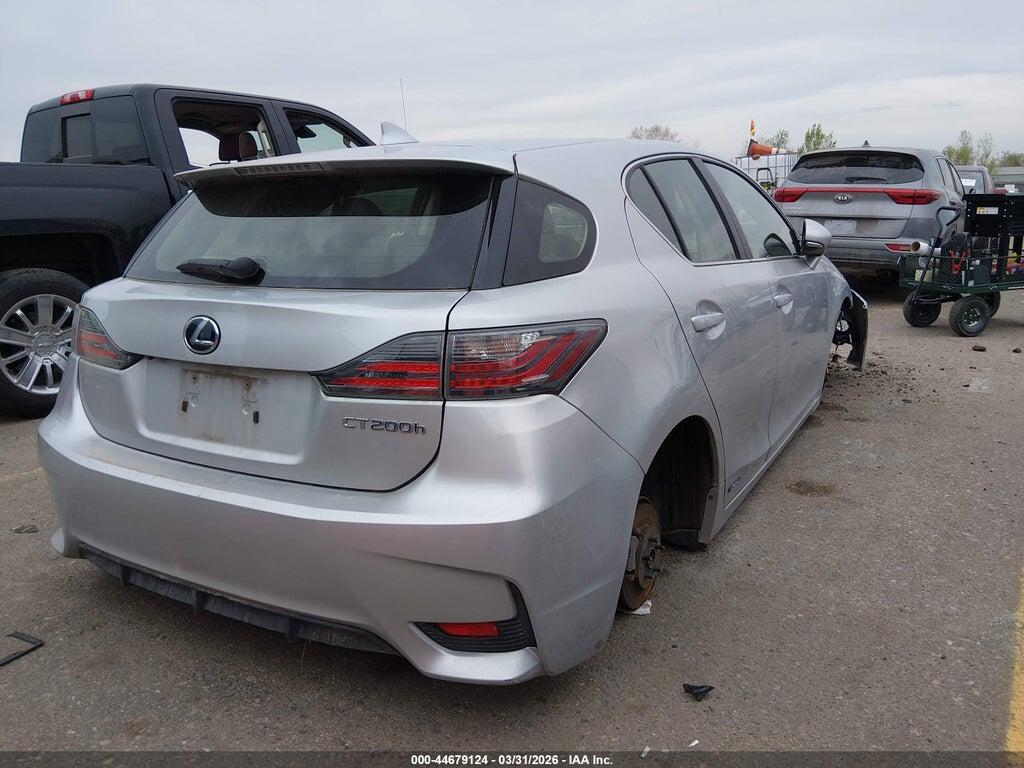 JTHKD5BH1G2265245 2016 LEXUS CT 200H photo no. 4